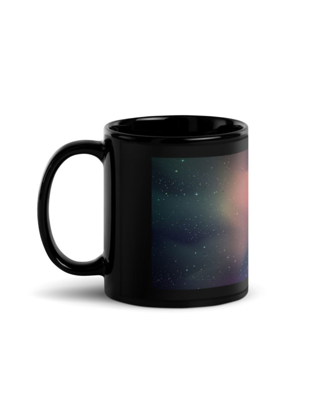 RISH Aadesh Name Personalised Black Graphic Ceramic Microwave Safe Mug-325ml