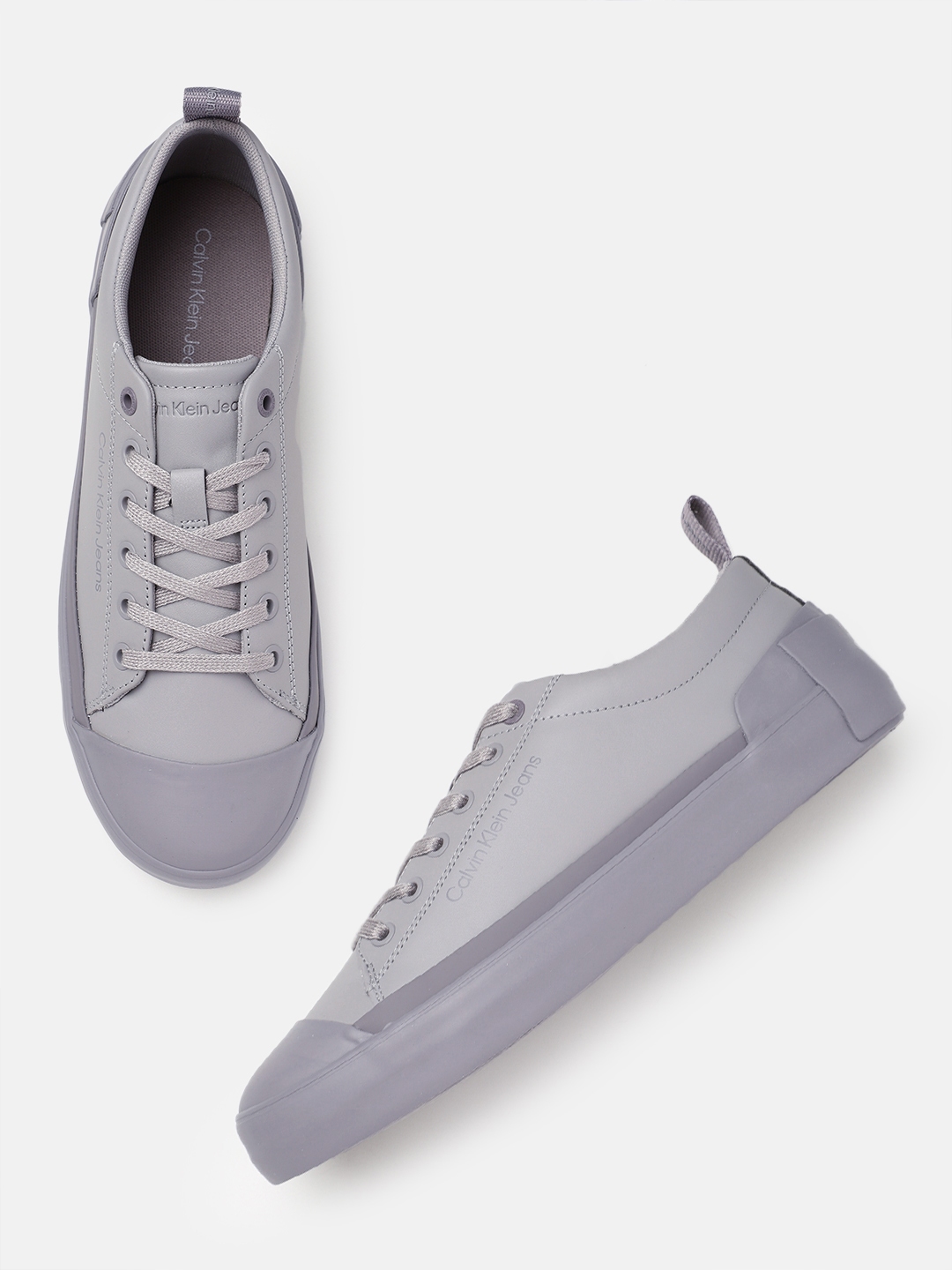 Calvin klein hot sale grey shoes