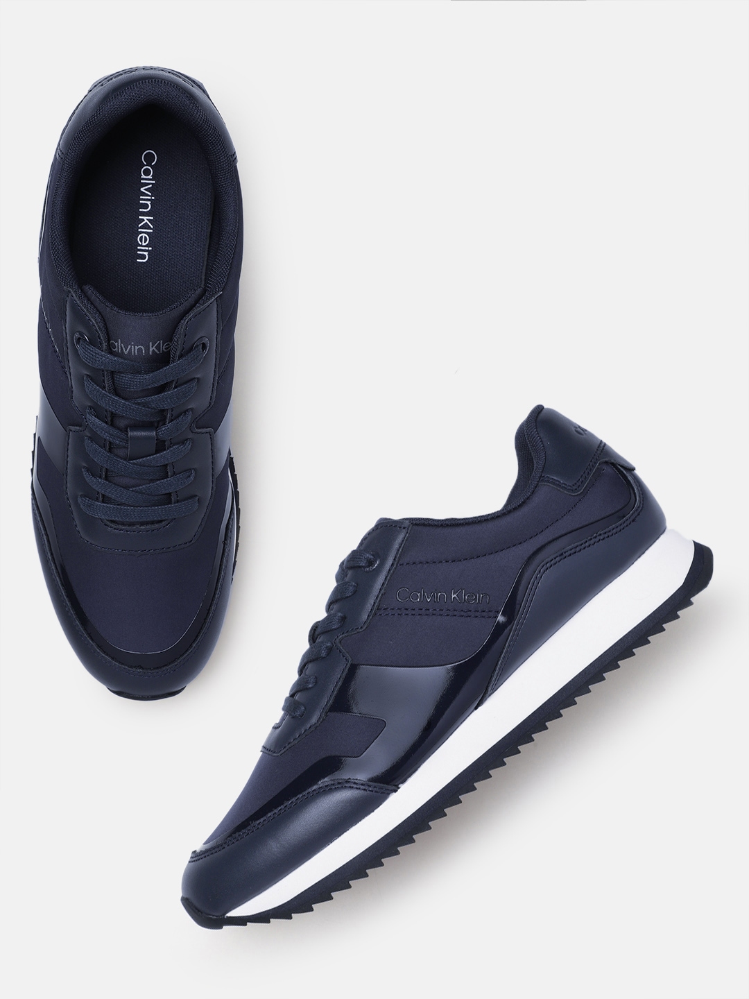 Calvin klein navy deals shoes