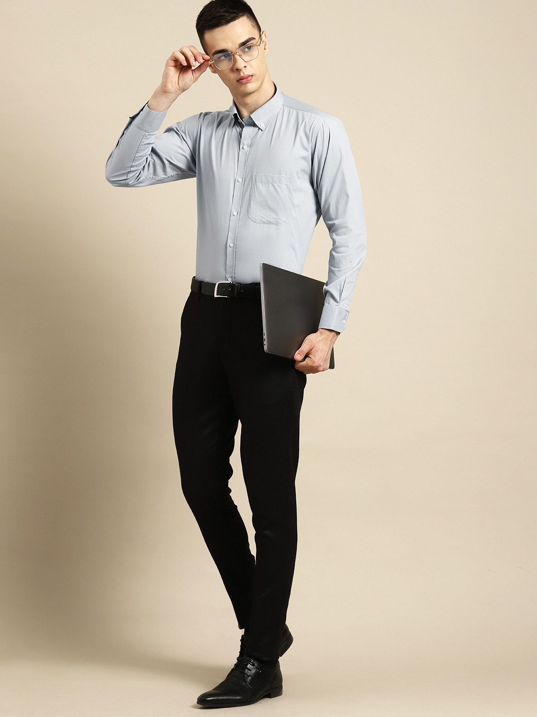 DENNISON Men Laffer Smart Opaque Formal Shirt