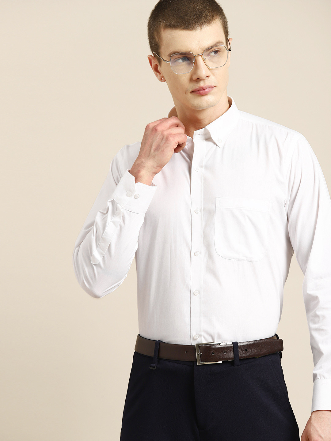 DENNISON Men Laffer Smart Opaque Formal Shirt