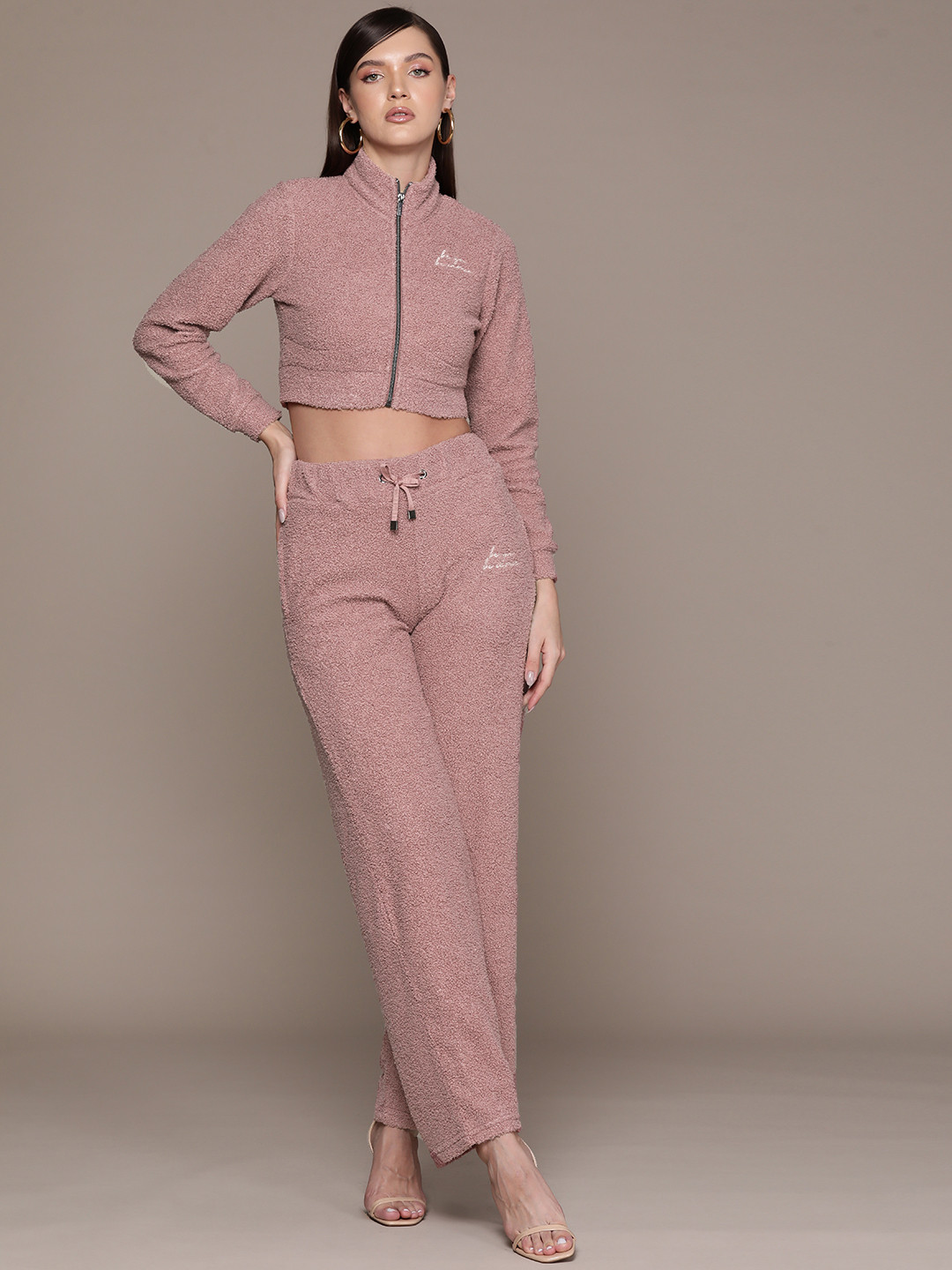 bebe Vibrant Vacay Boucle Co-Ords