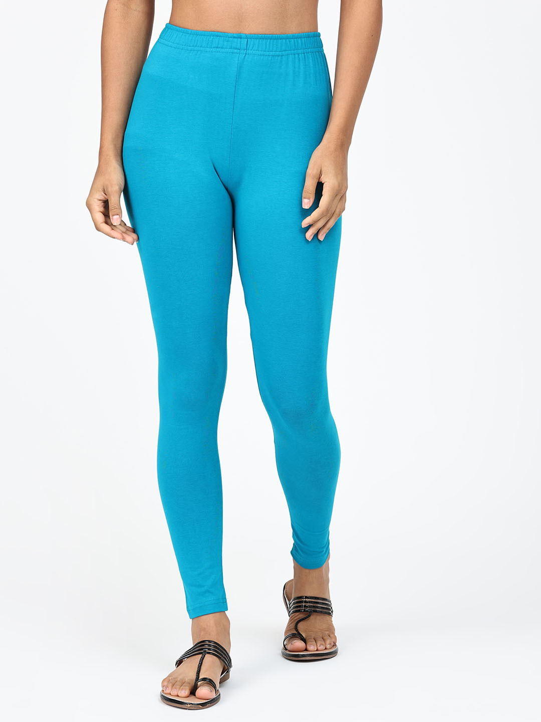 Robinbosky Women Ankle-Length Bio-washed Leggings