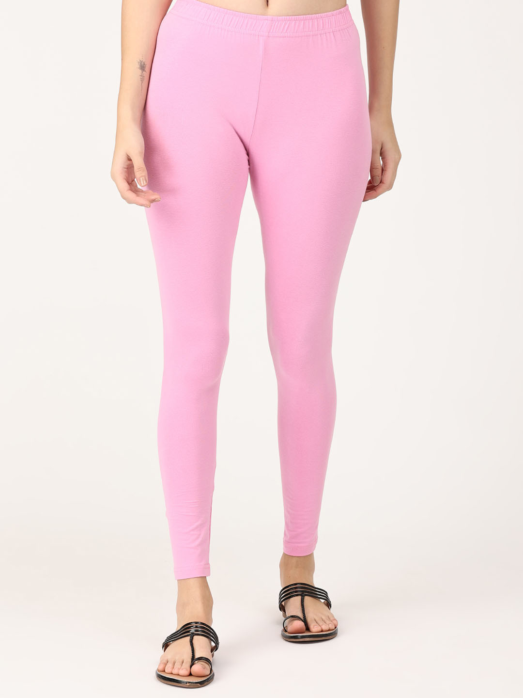 Robinbosky Women Ankle Length Anti Pilling Leggings