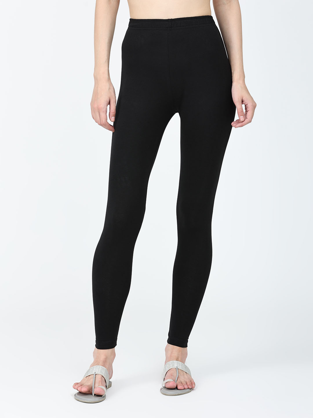 Robinbosky Women Ankle-Length Cotton Leggings