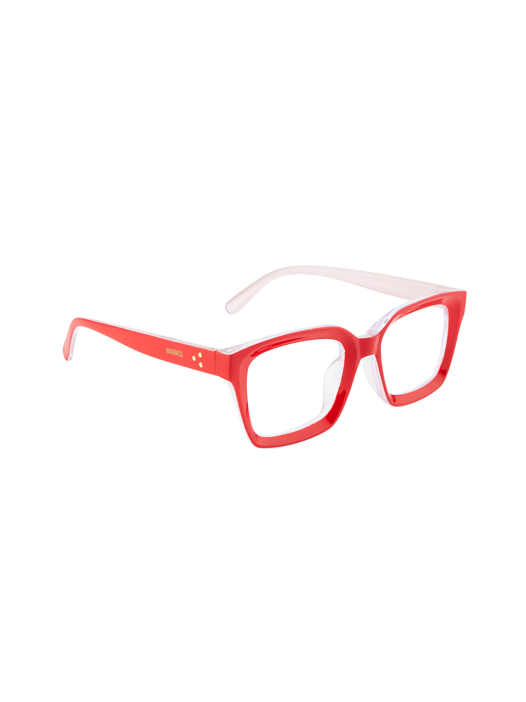 MAGNEQ Full Rim Rectangular Sunglasses With UV Protected Lens MG 5101/F C3 5220