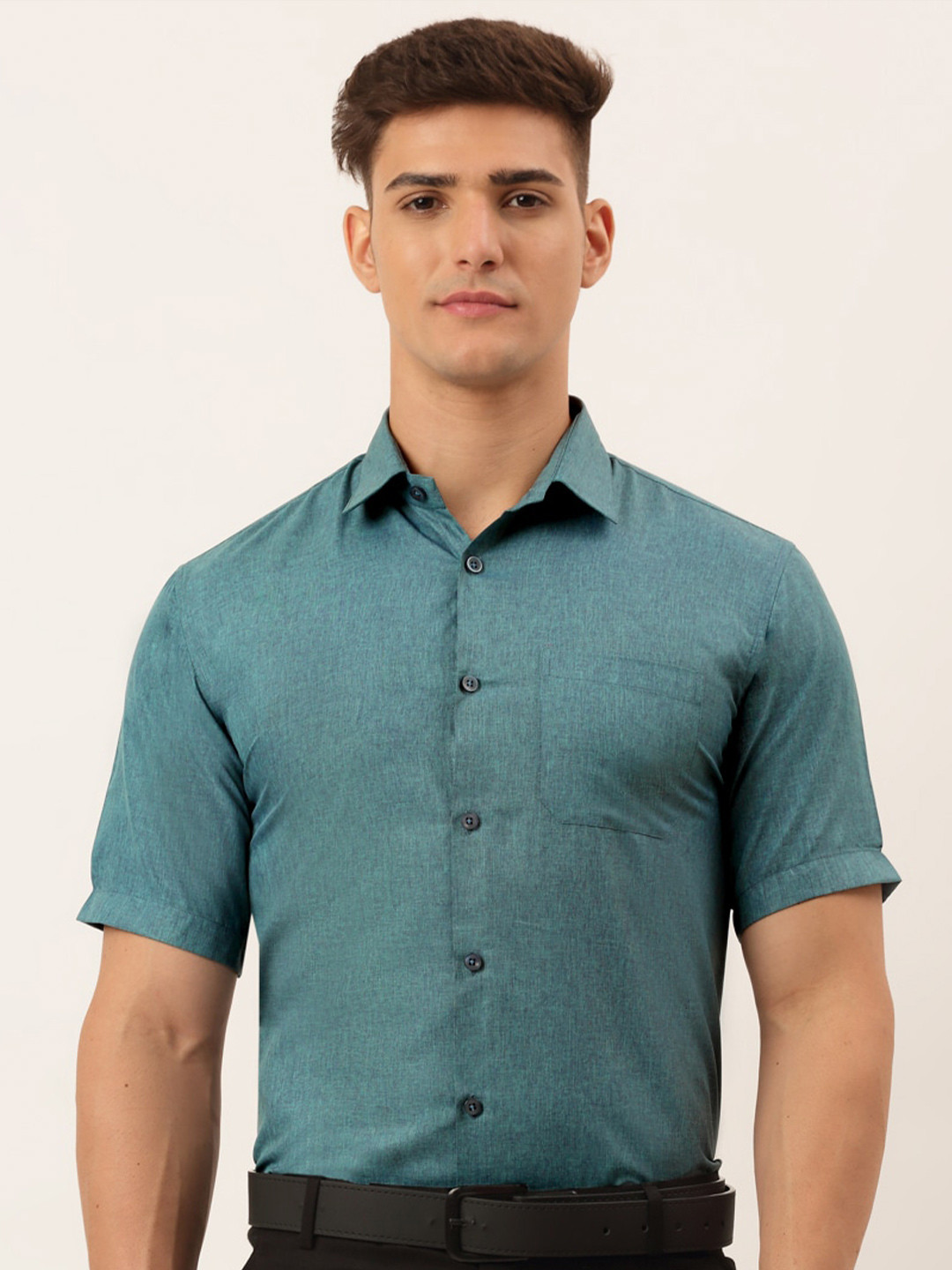 JAINISH Classic Spread Collar Formal Shirt