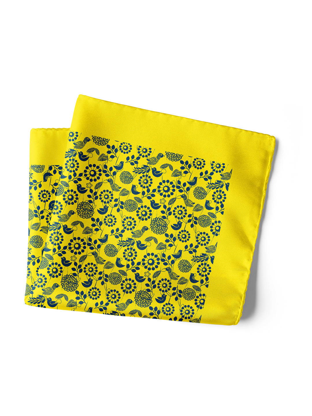 CHOKORE Wildlife Range Men Printed Silk Pocket Squares