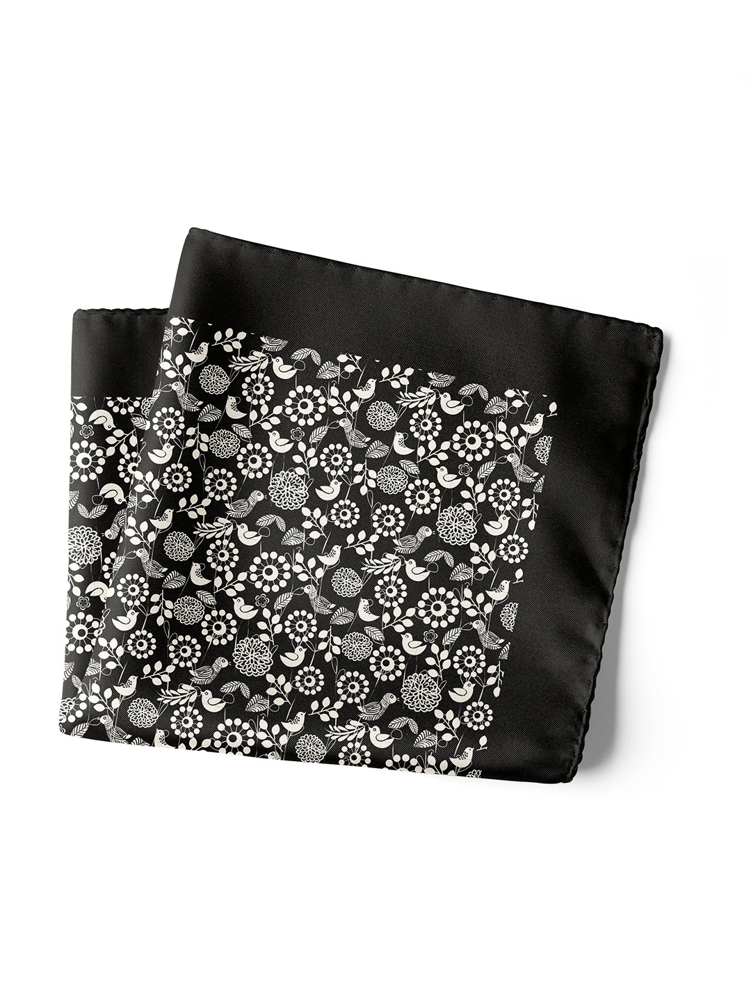 CHOKORE The Wildlife Range Men Printed Silk Pocket Squares