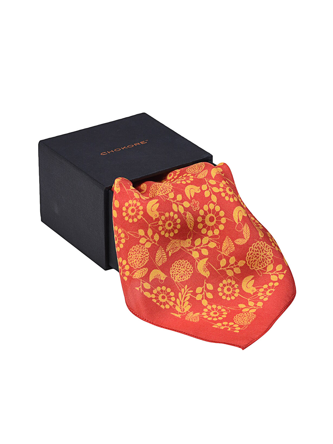 CHOKORE The Wildlife Range Men Printed Silk Pocket Squares