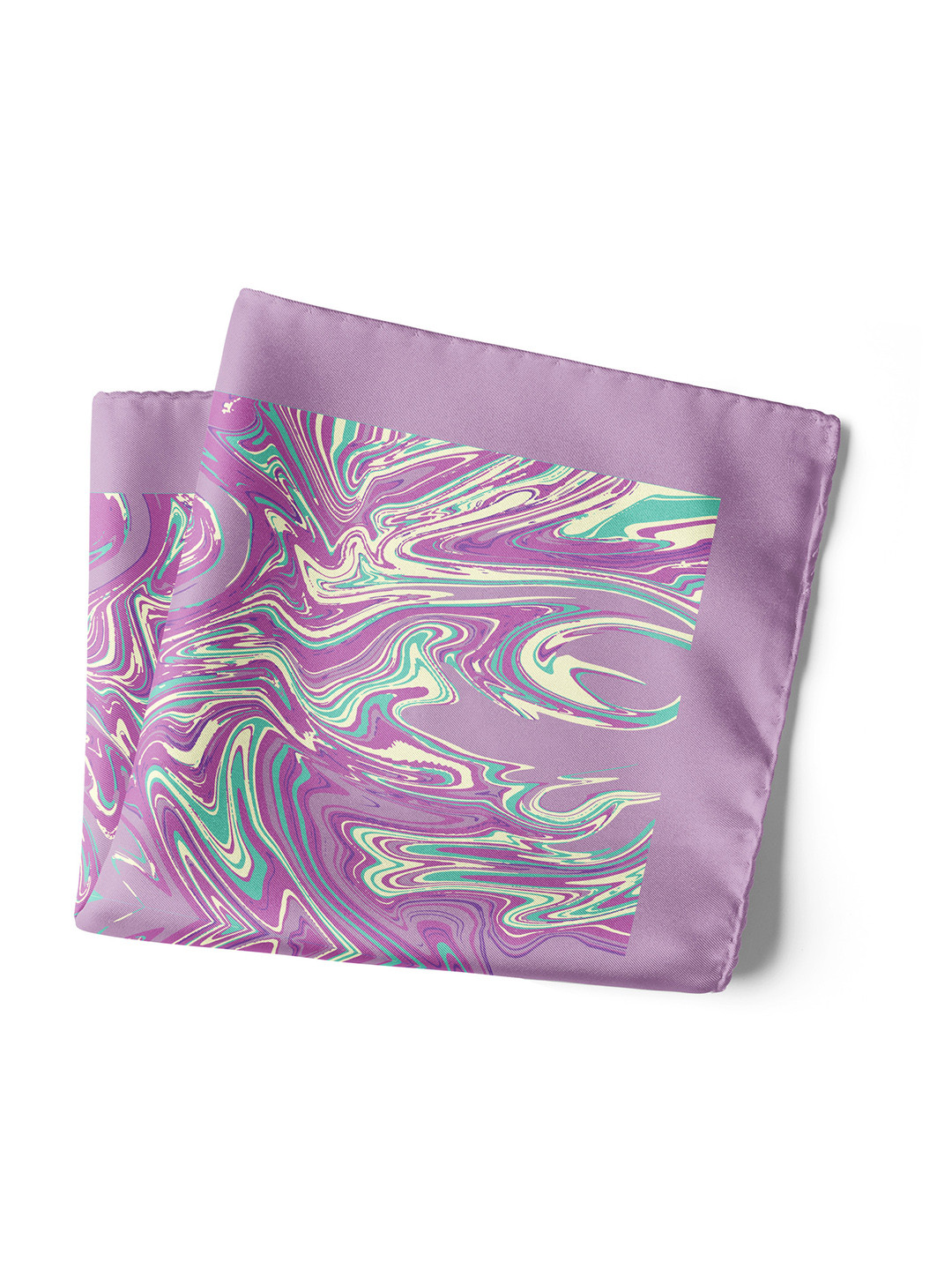 CHOKORE The Marble Design Range Men Printed Silk Pocket Squares