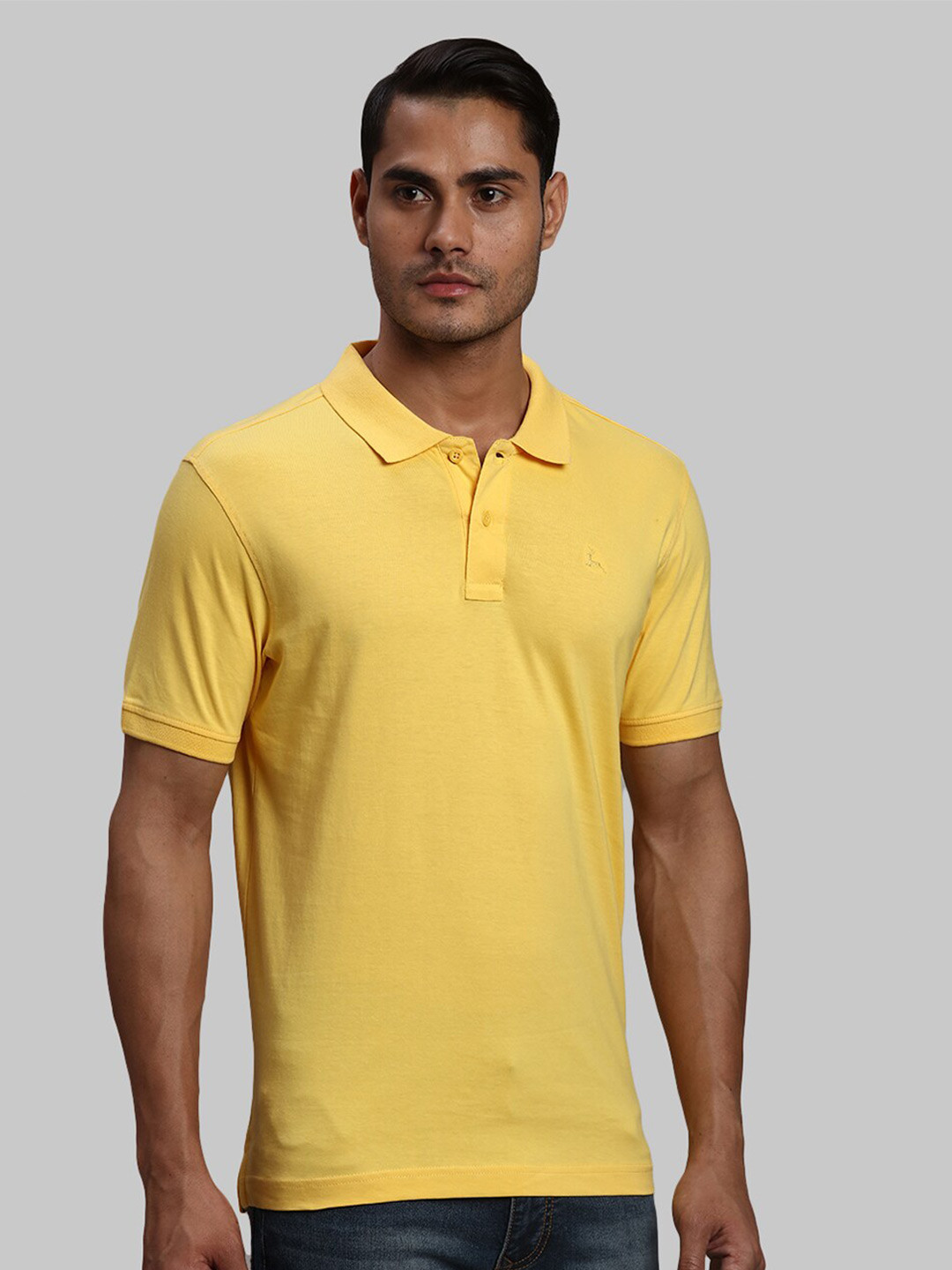 Parx Polo Collar Cotton T-shirt