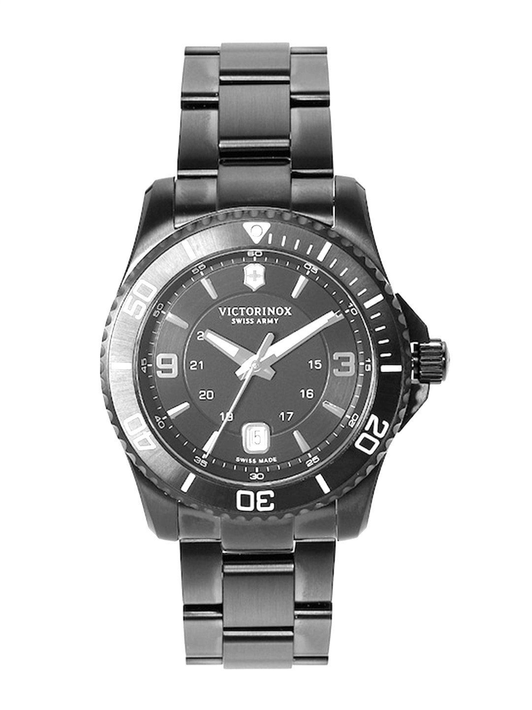 Victorinox Men maverick Bracelet Style Straps Analogue Watch 241798