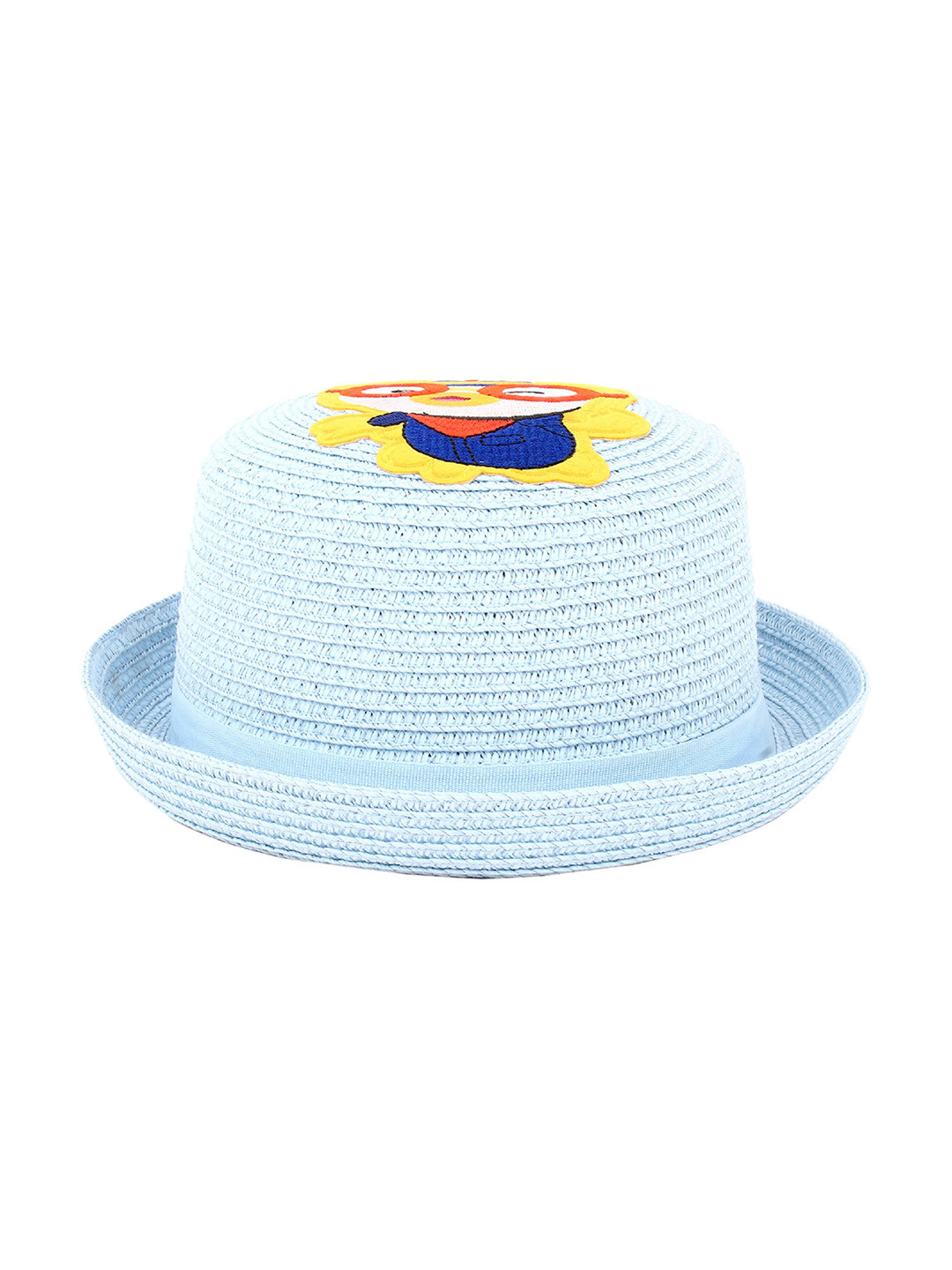 Zacharias Kids Printed Cotton Straw Hat