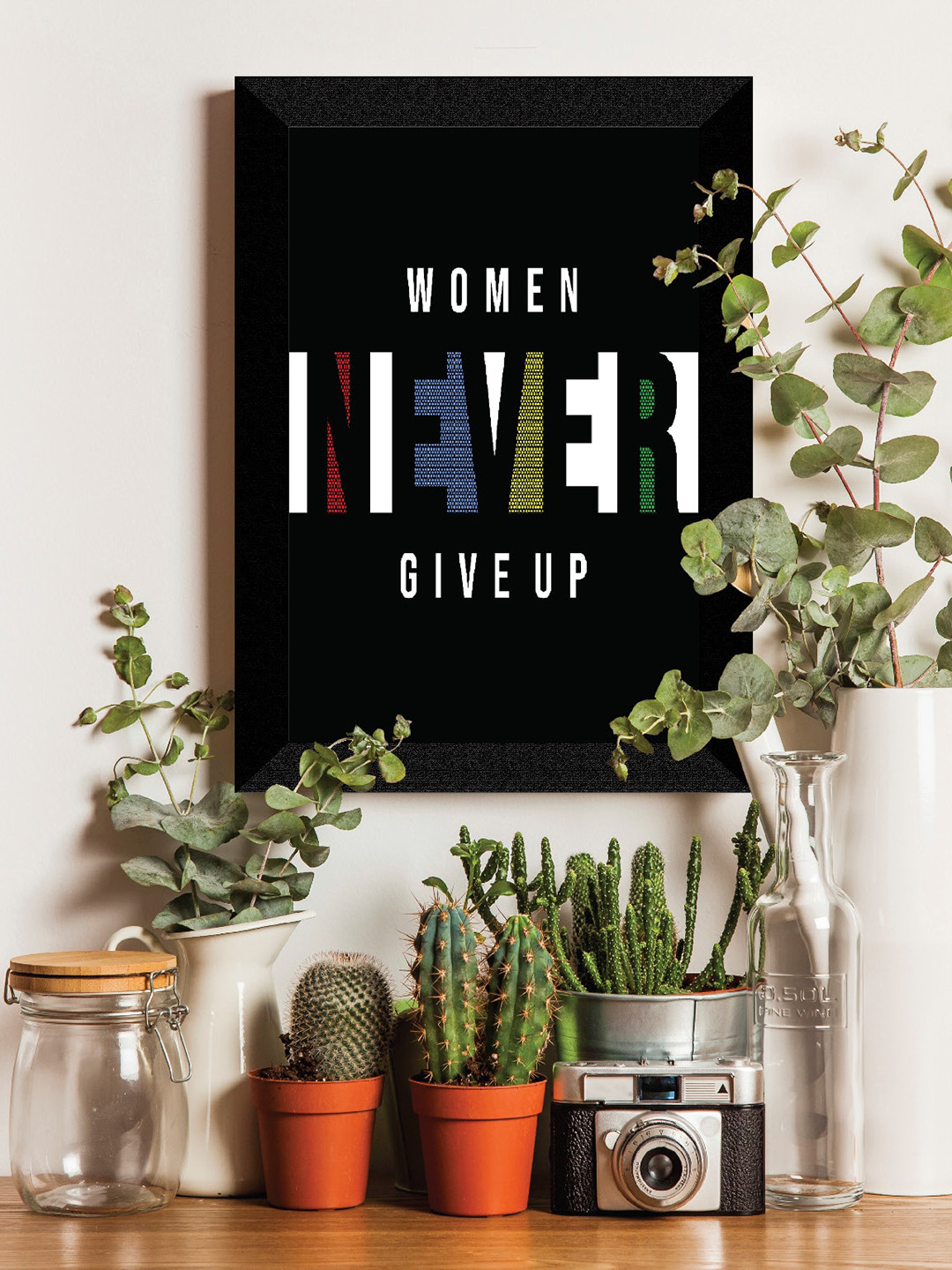 SAF Feminist Paper Wall Rectangle Paintings Wall Art - 11 x 14In