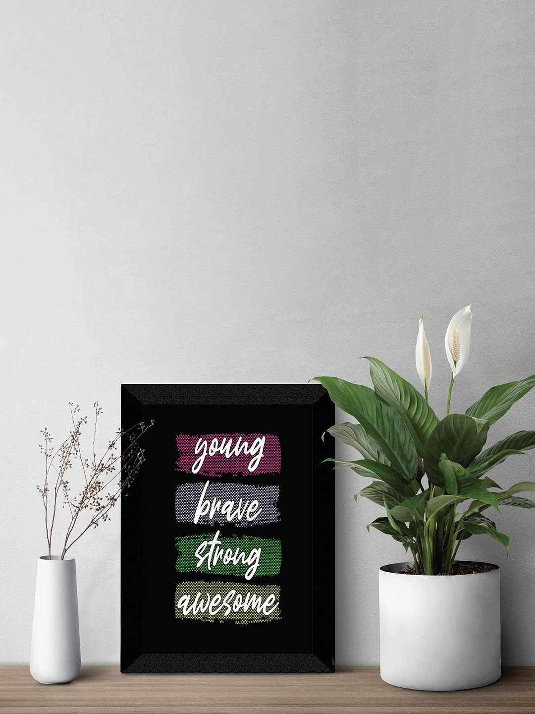 SAF MDF Wall Rectangle Paintings Wall Art - 11x14In
