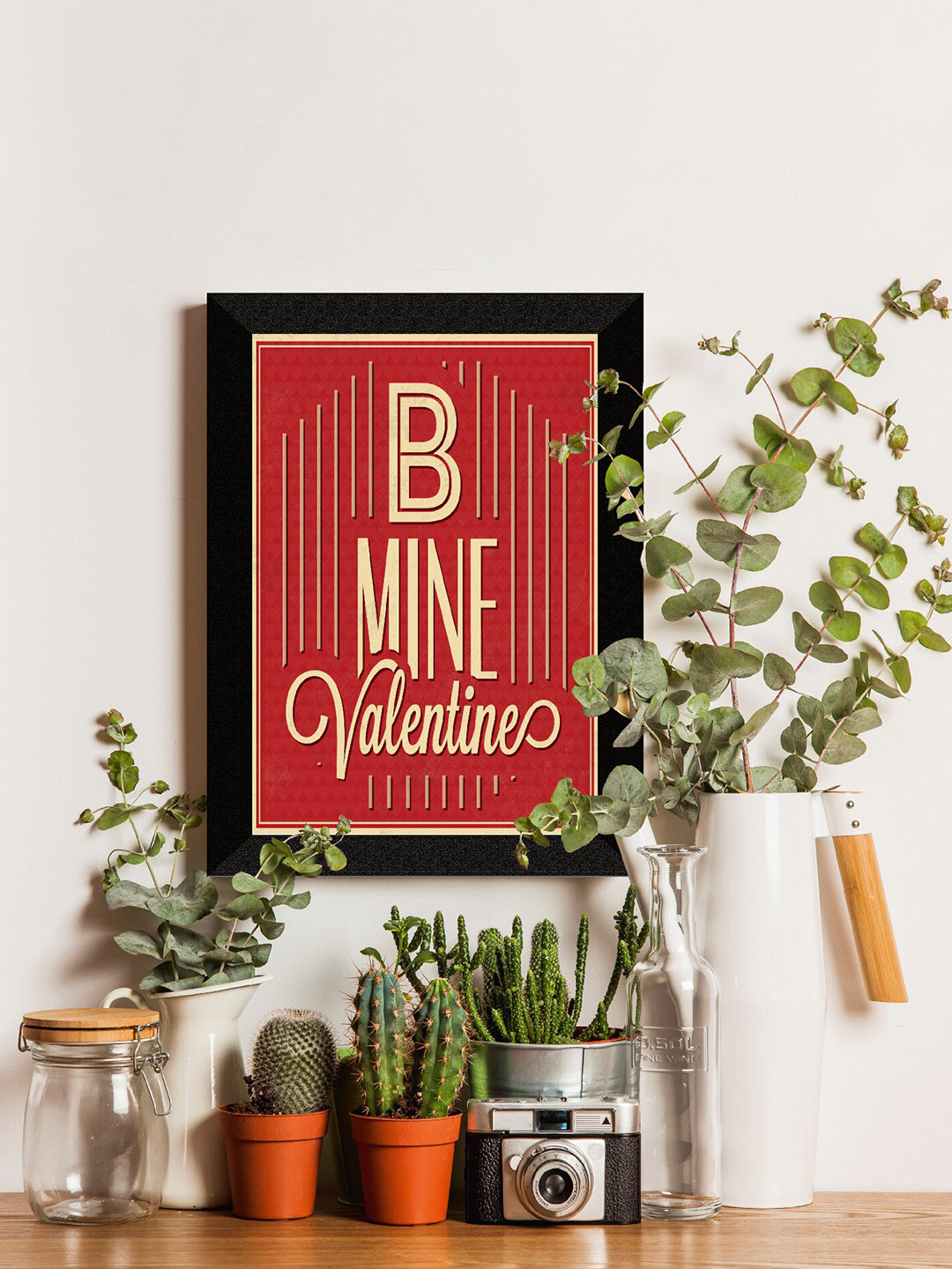 SAF Love Theme MDF Wall Rectangle Paintings Wall Art -11x14In