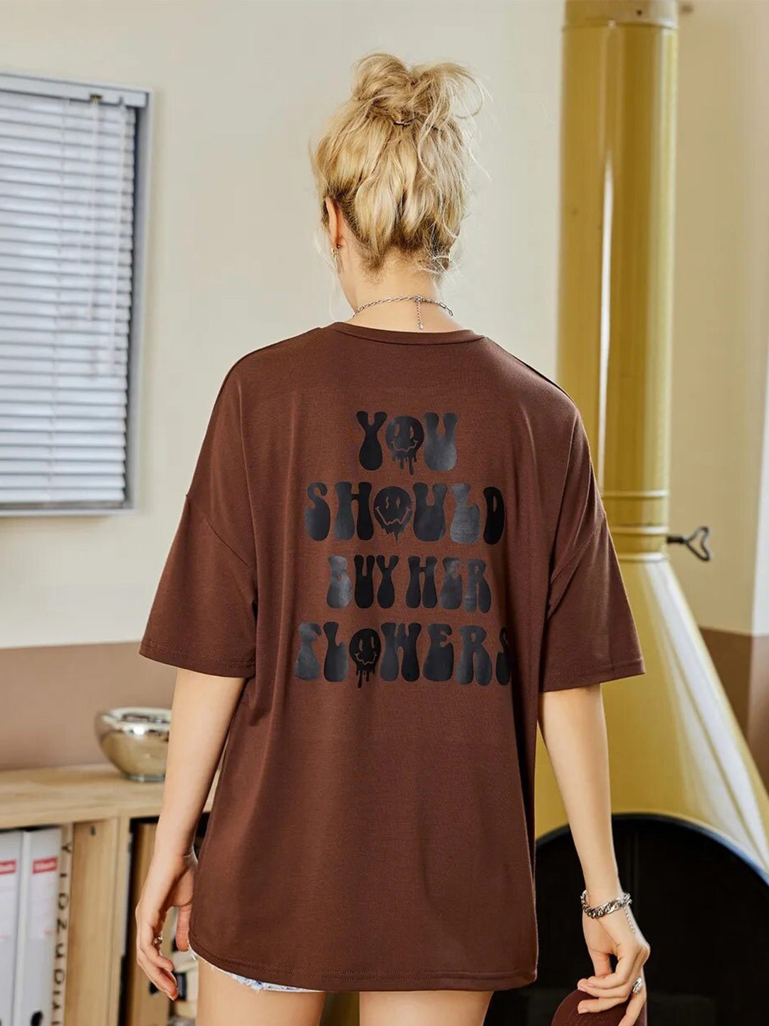 Christy World Printed Loose T-shirt