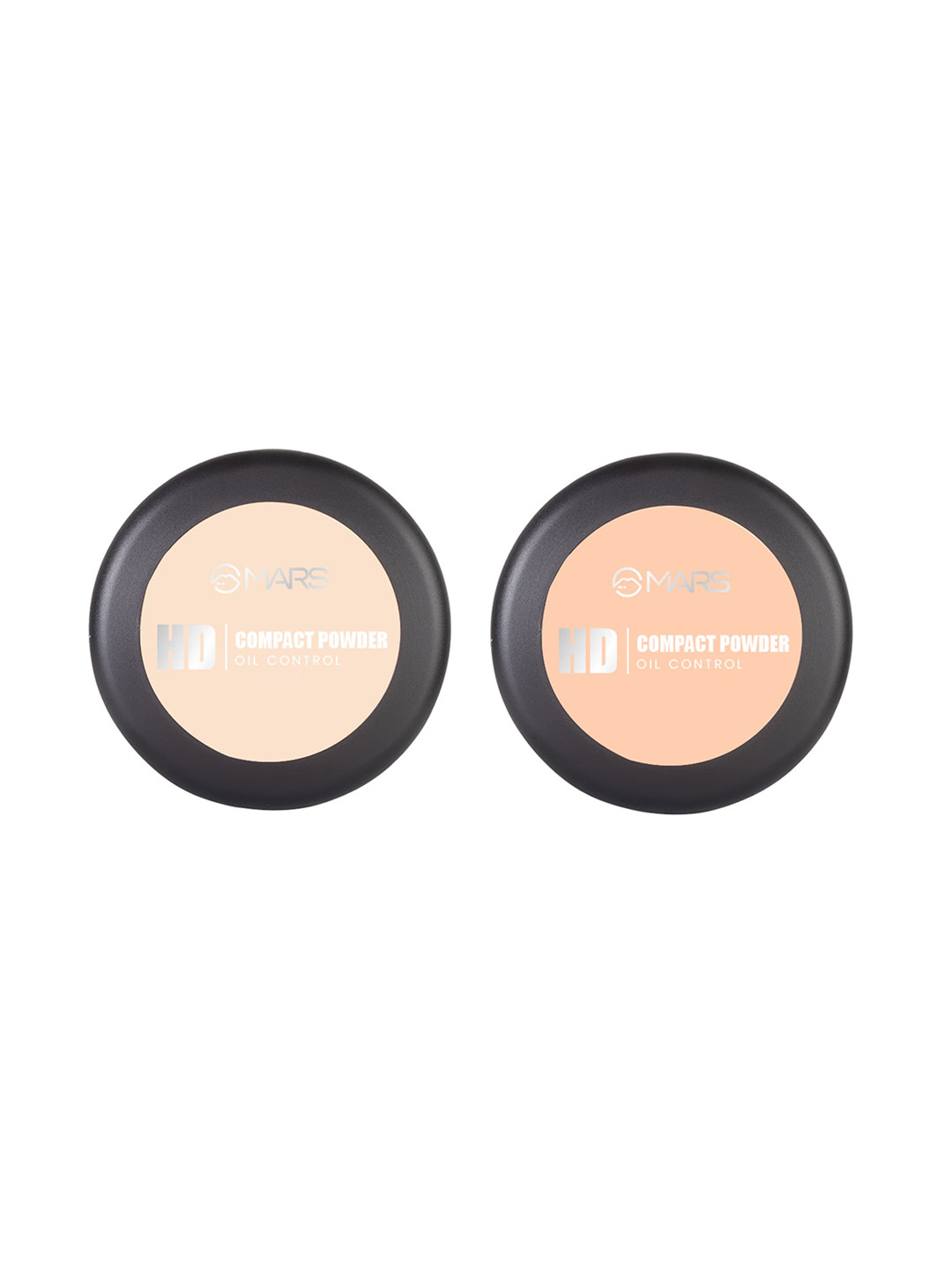 MARS Ultra Fine Matte HD Oil Control Compact Powder - Butter Scotch 03 & Brown Sugar 04