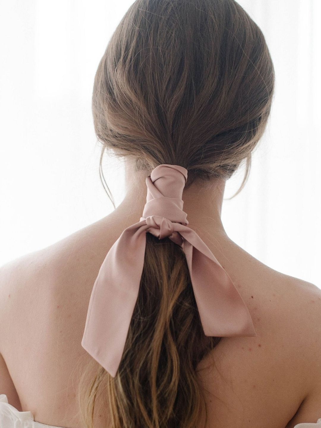 Mueras Women Rose Gold Ponytail Holders