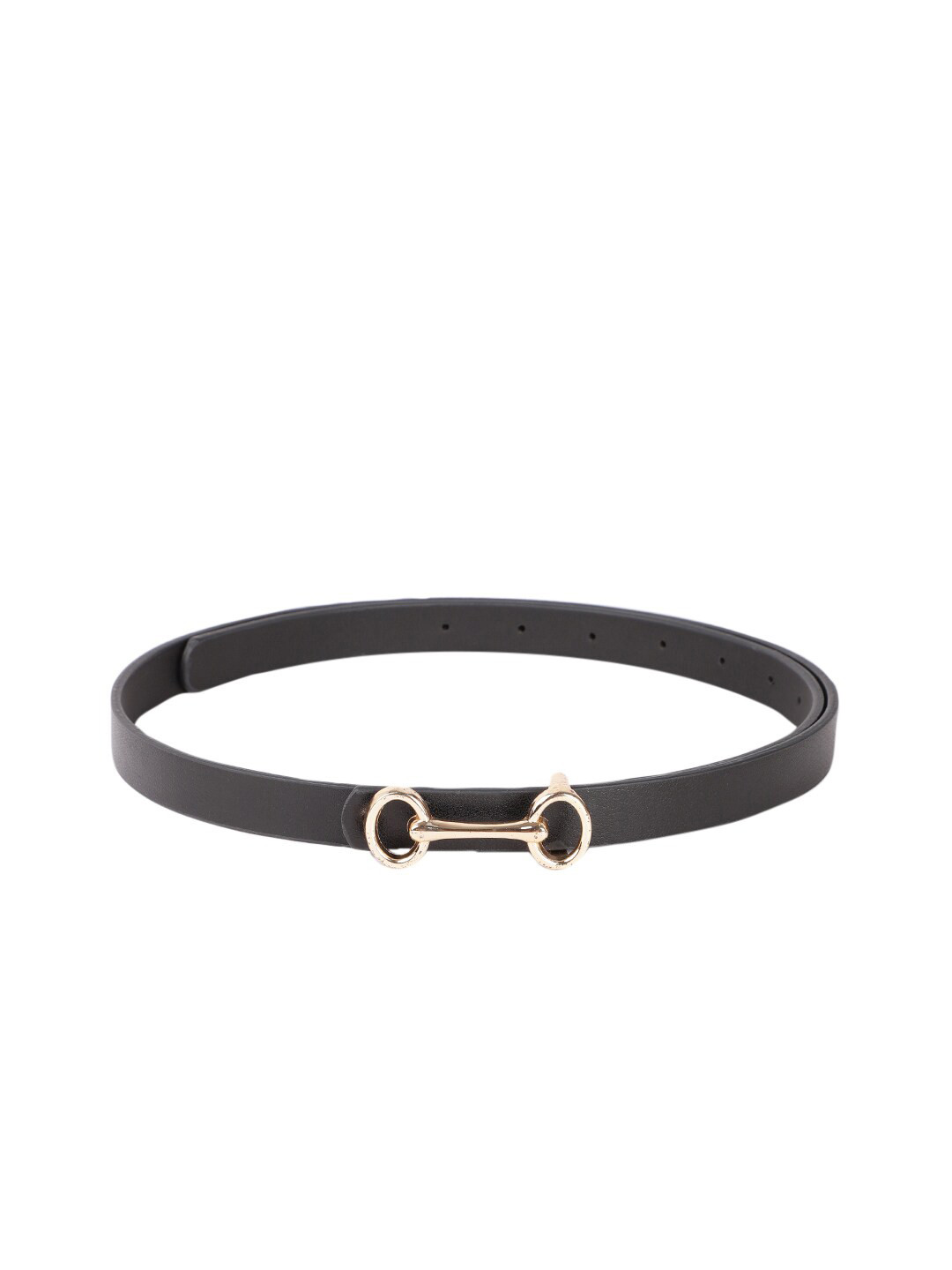 CRUSSET Girls Textured Casual Belt with Push Pin Closure