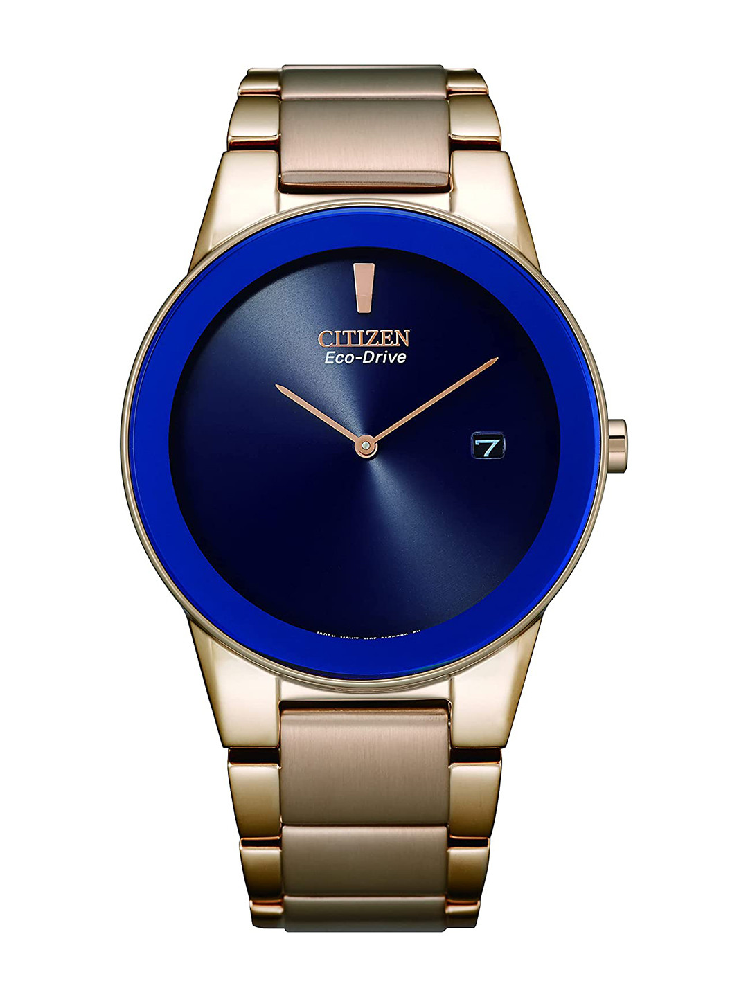 Citizen Men Dial & Stainless Steel Bracelet Style Straps Analogue Watch AU1066-80L-FLEX