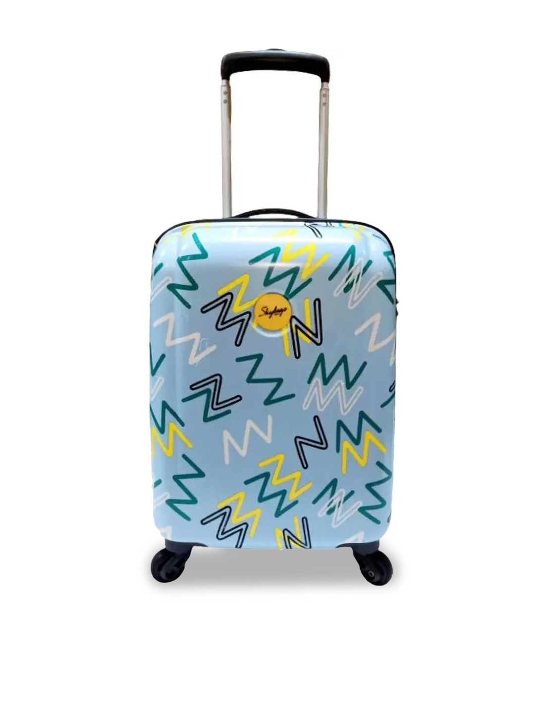 Skybags Printed Hard-Sided Cabin Trolley Bag