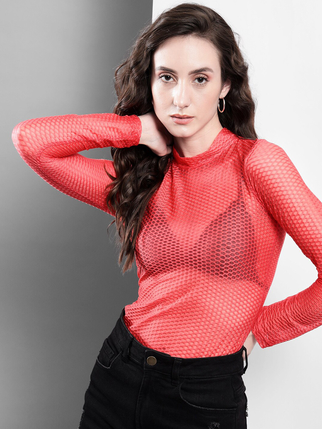 BAESD Self Design Round Neck Top