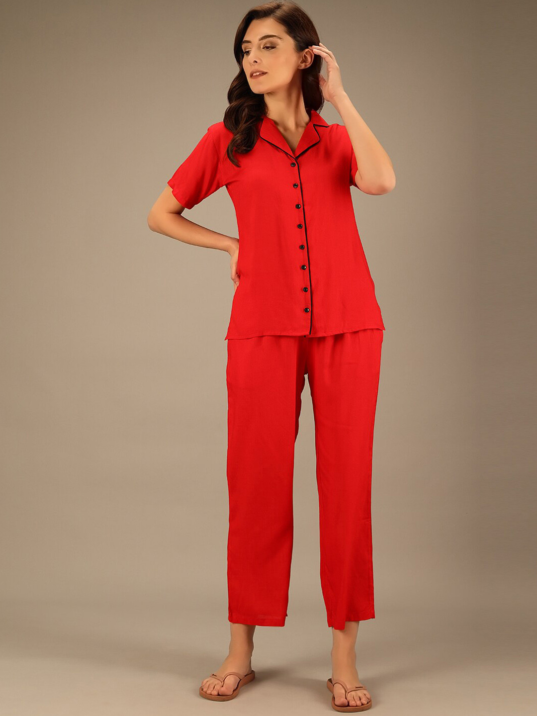 BAESD Lapel Collar Shirt With Trousers