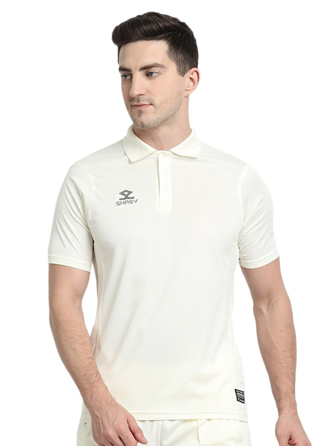 Shrey Polo Collar Short Sleeves T-shirt