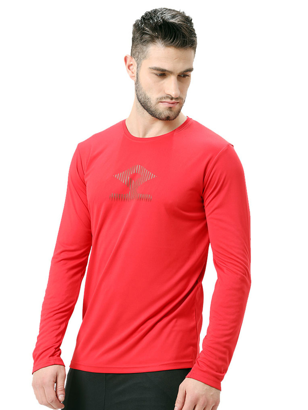 Shrey Round Neck Long Sleeves T-Shirt