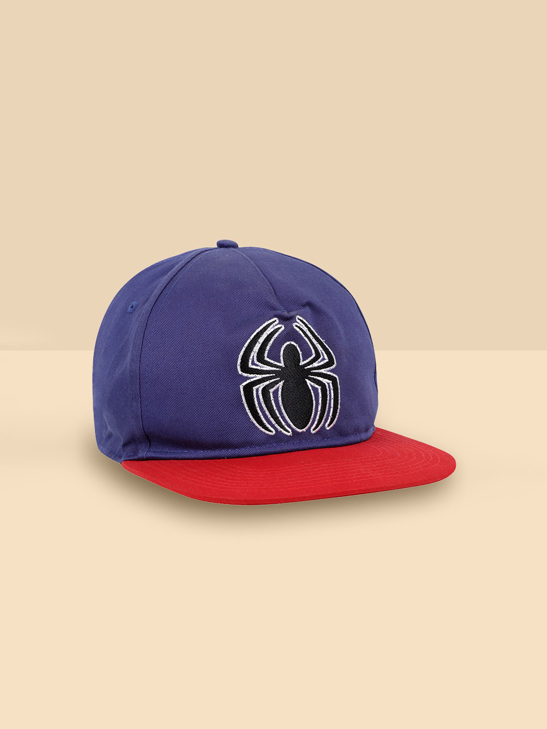 Free Authority Men Amazing Spiderman Printed Cotton Snapback Cap