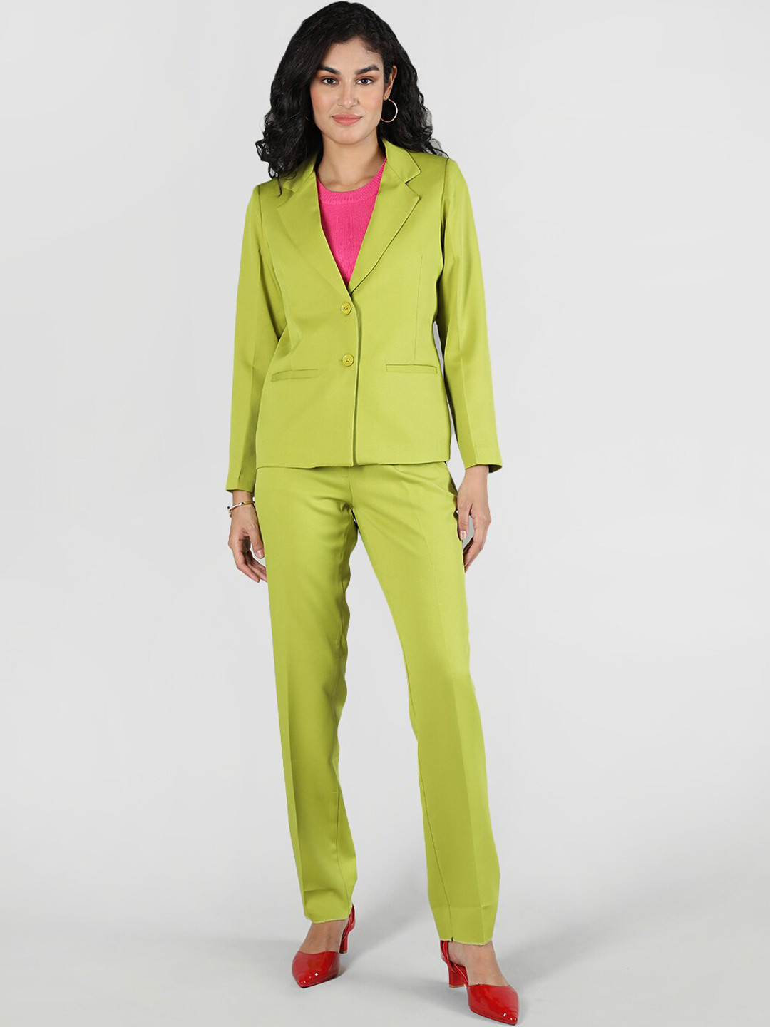 HONNETE 2 Pieces Regular Fit Summer Suits