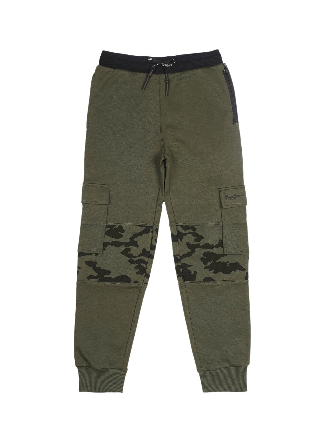 Pepe Jeans Boys Camouflage Printed Joggers