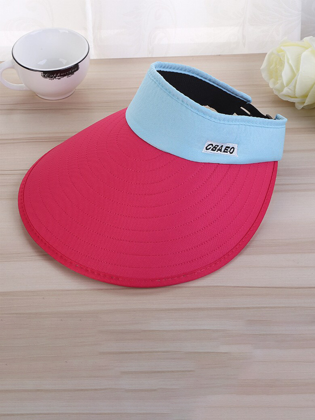 Alexvyan Women Colourblocked Visor Cap