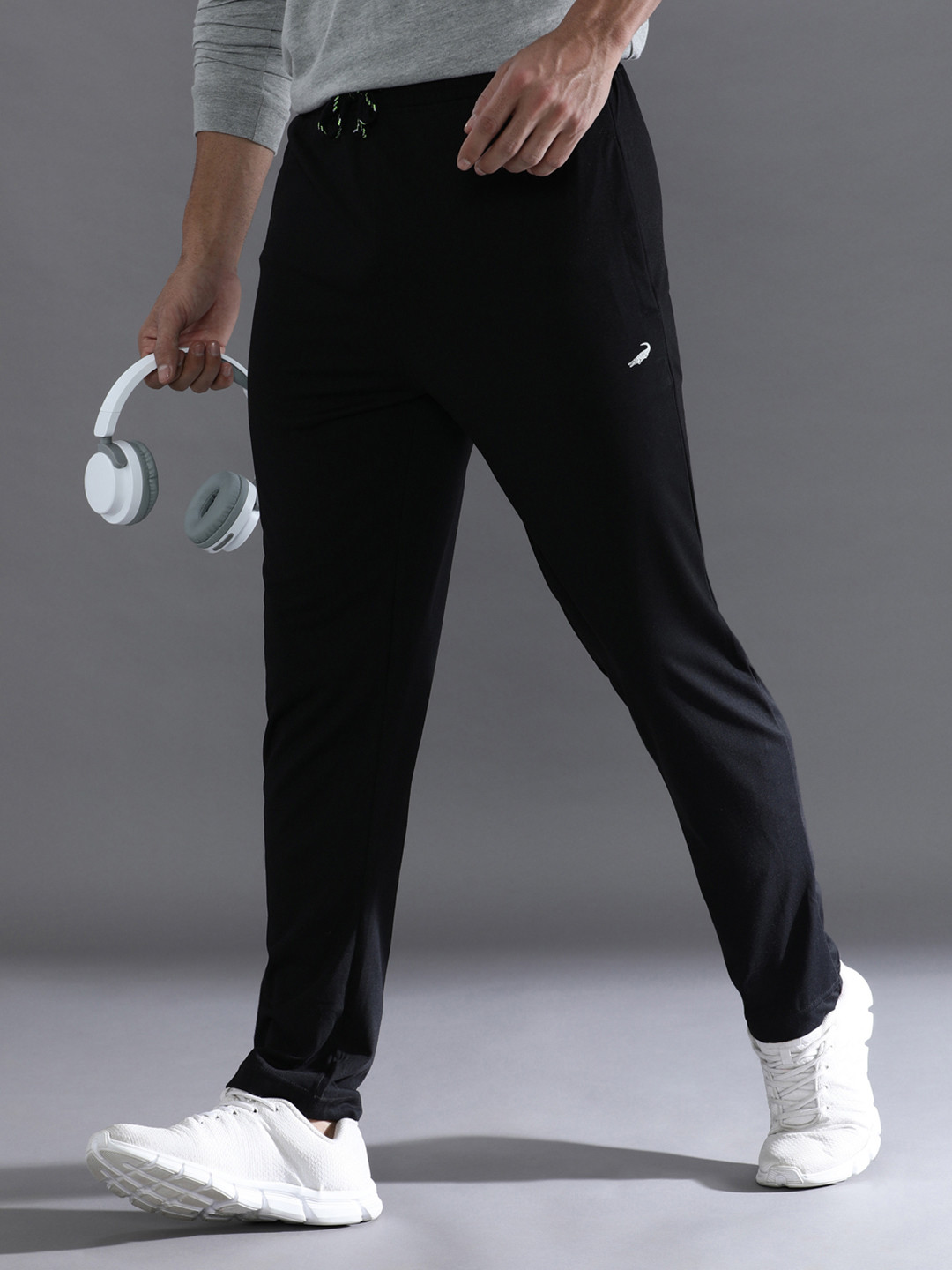 Crocodile Men Cotton Track Pants