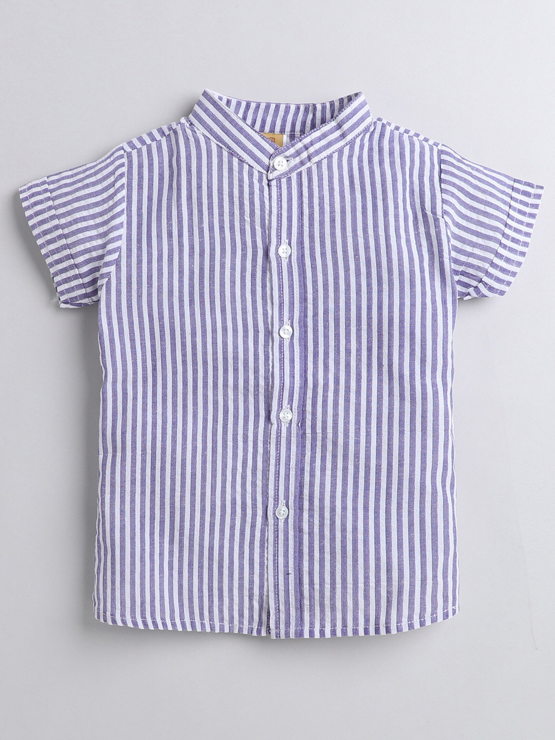 AWW HUNNIE Boys Comfort Slim Fit Striped Cotton Casual Shirt