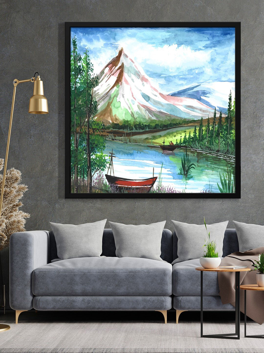 999Store Modern Art Canvas Wall Square Paintings Wall Art -36 x 36 In