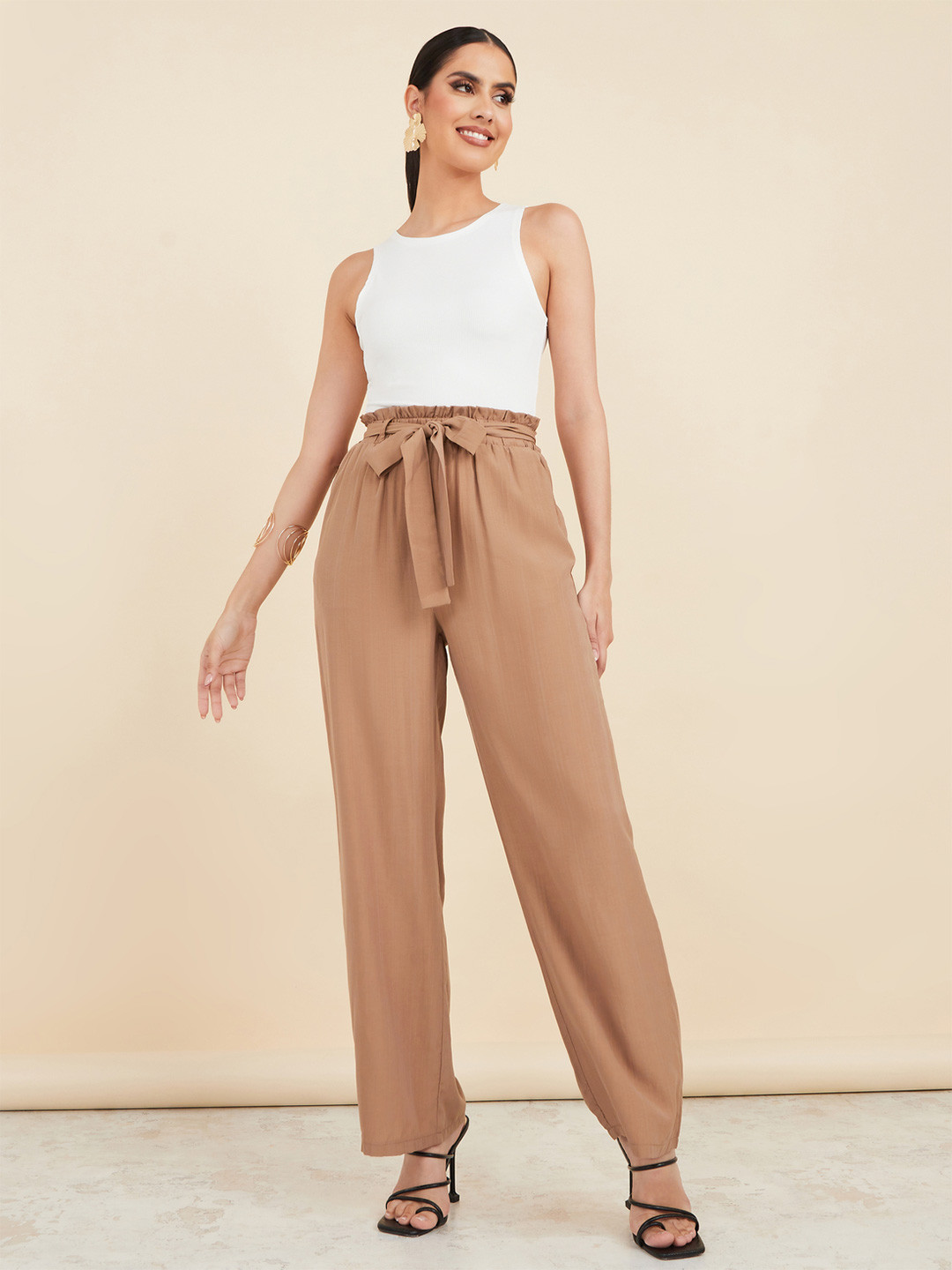 Styli Ribbed Knit Fitted Bodysuit