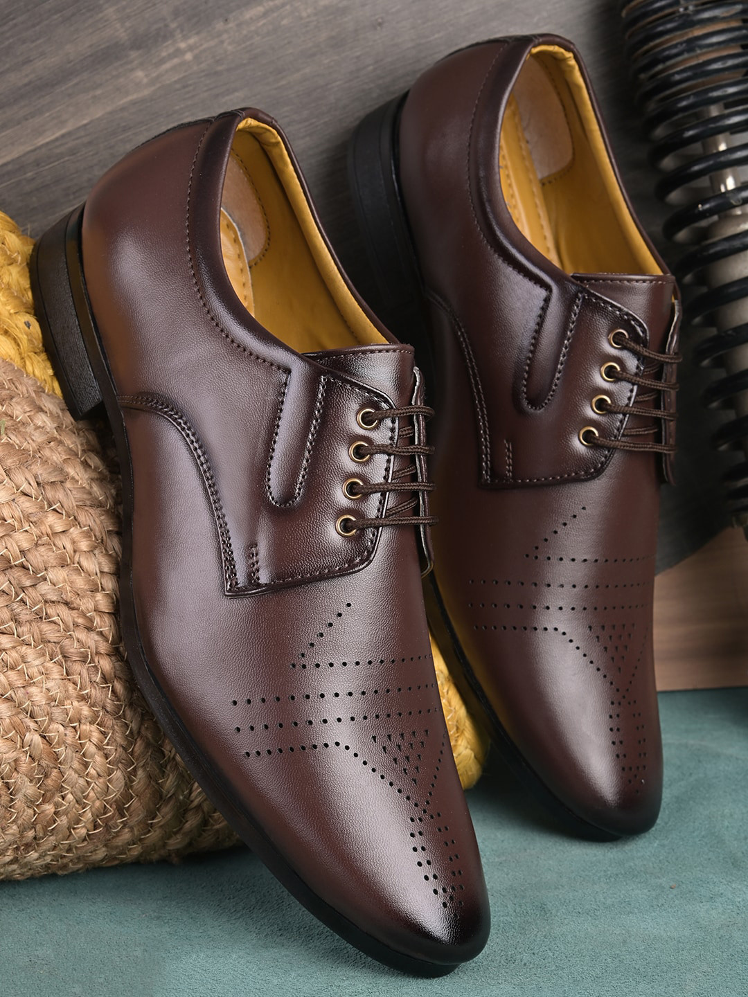 Provogue Men Lace-Ups Formal Derbys