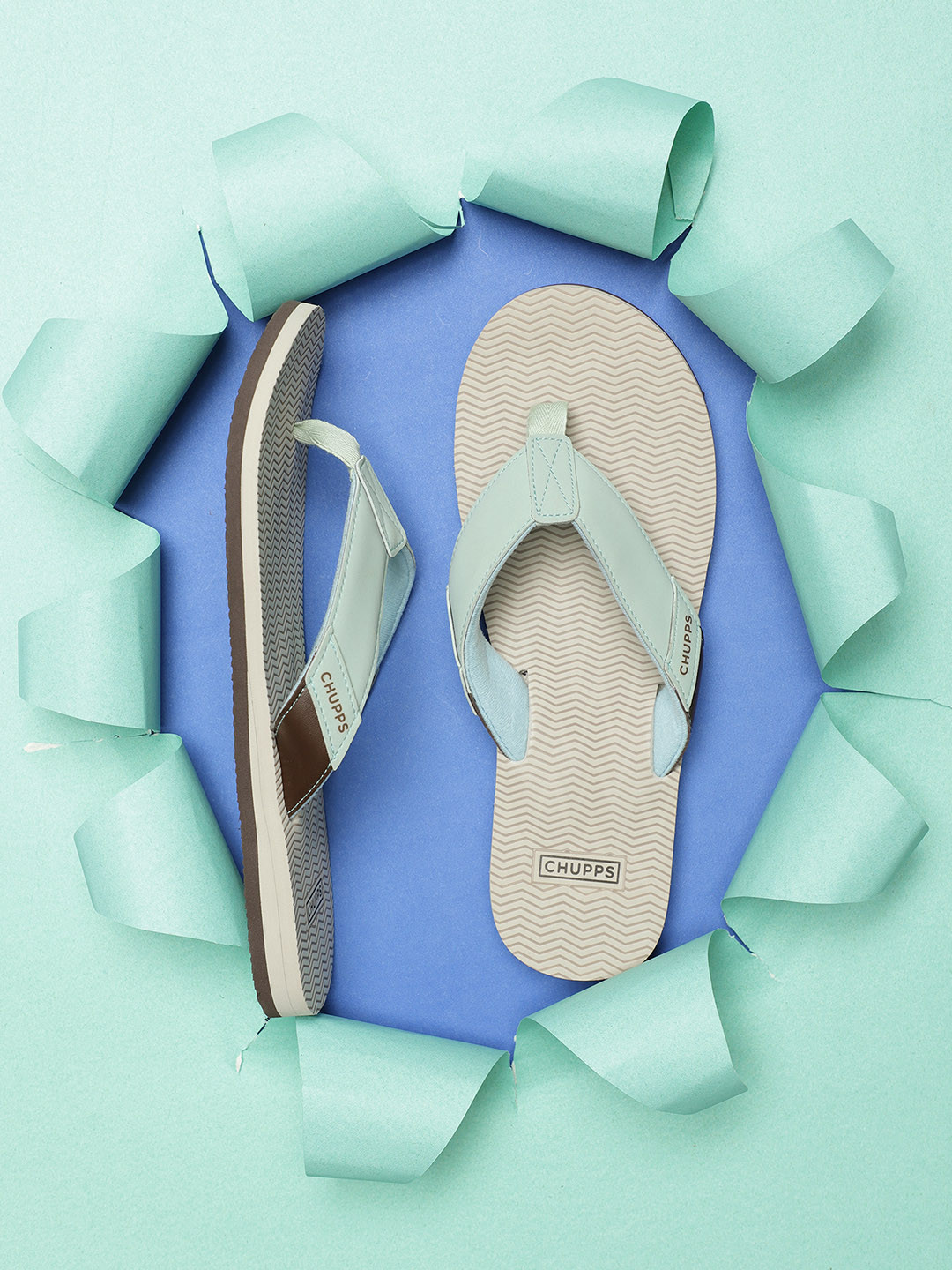 CHUPPS Men Wyld Solid URO Foam Comfort Flip flop