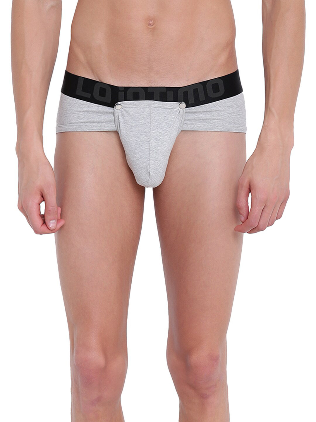 La Intimo Anti-Microbial Button Glutton Supporter Briefs