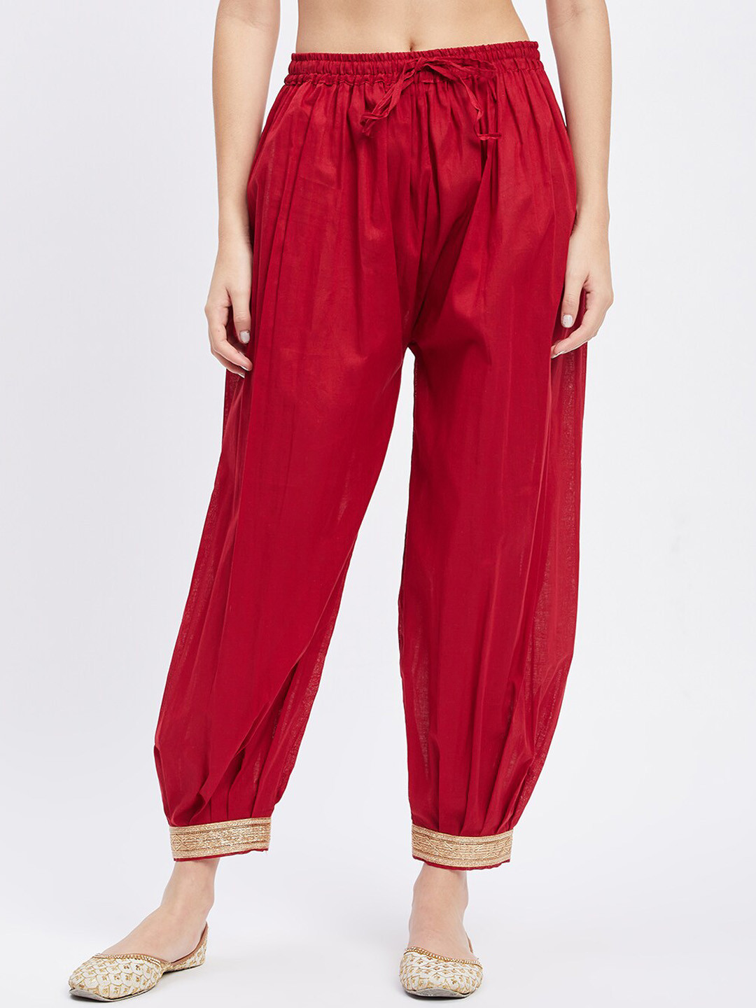 Clora Creation Gotta Patti Hem Afghani Salwar