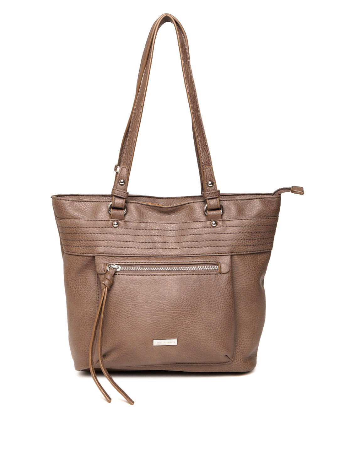 Lisa Haydon for Lino Perros Brown Solid Shoulder Bag
