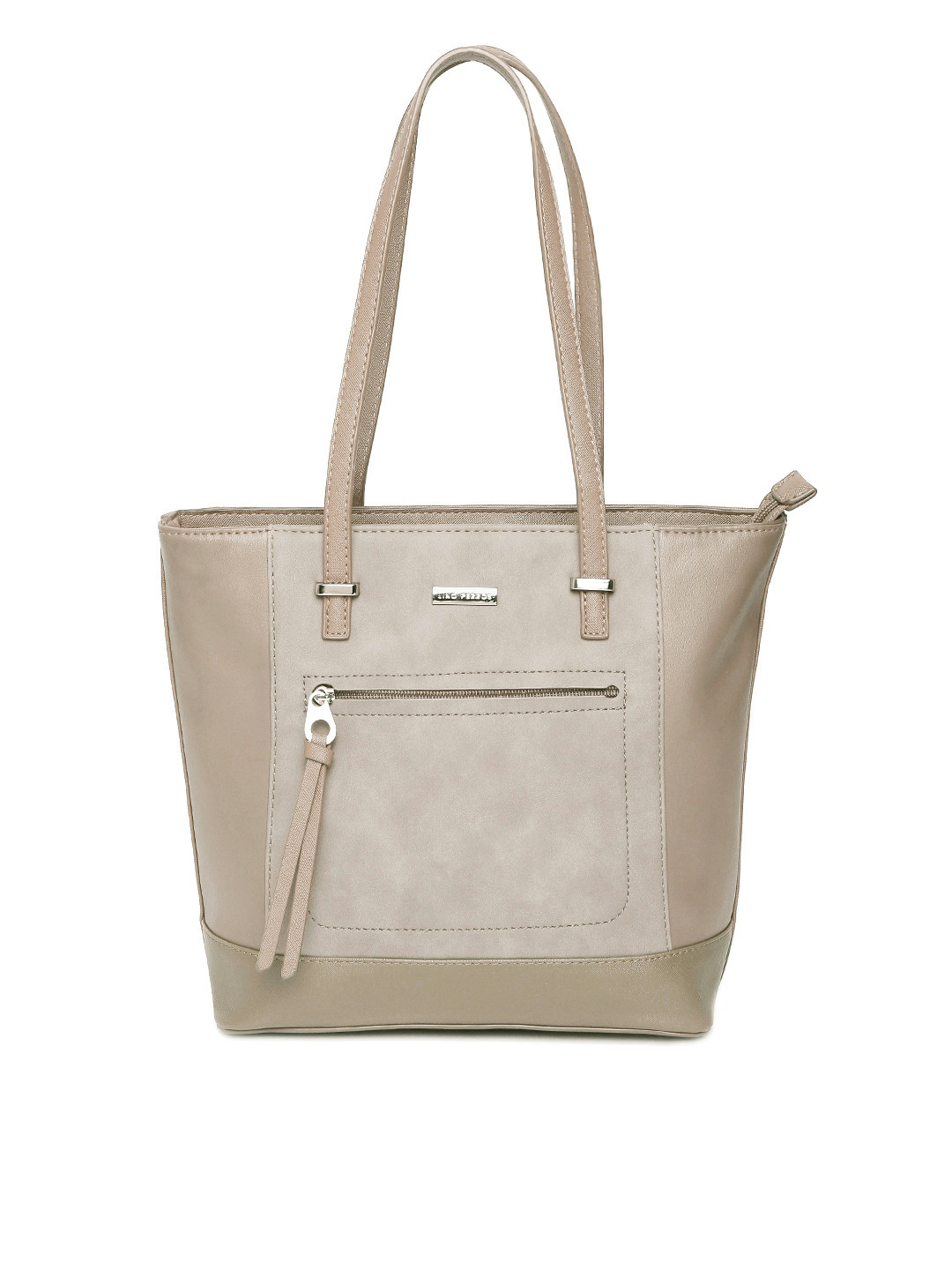 Lisa Haydon for Lino Perros Beige Solid Shoulder Bag