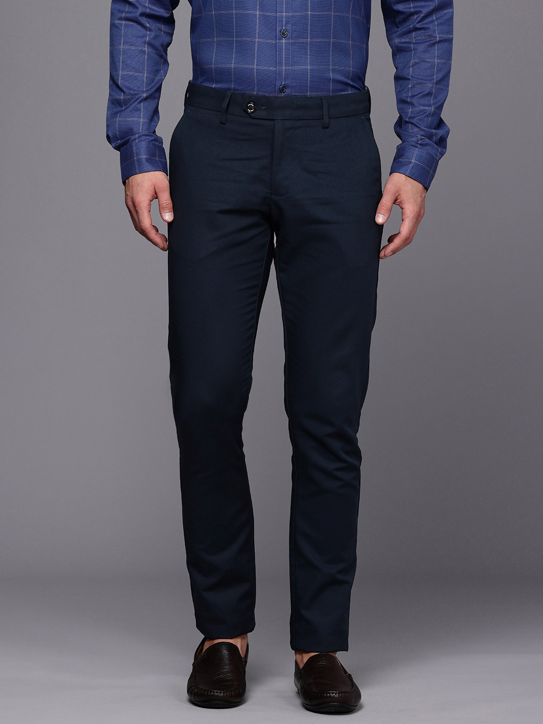 Allen Solly Men Slim Fit Semiformal Trousers
