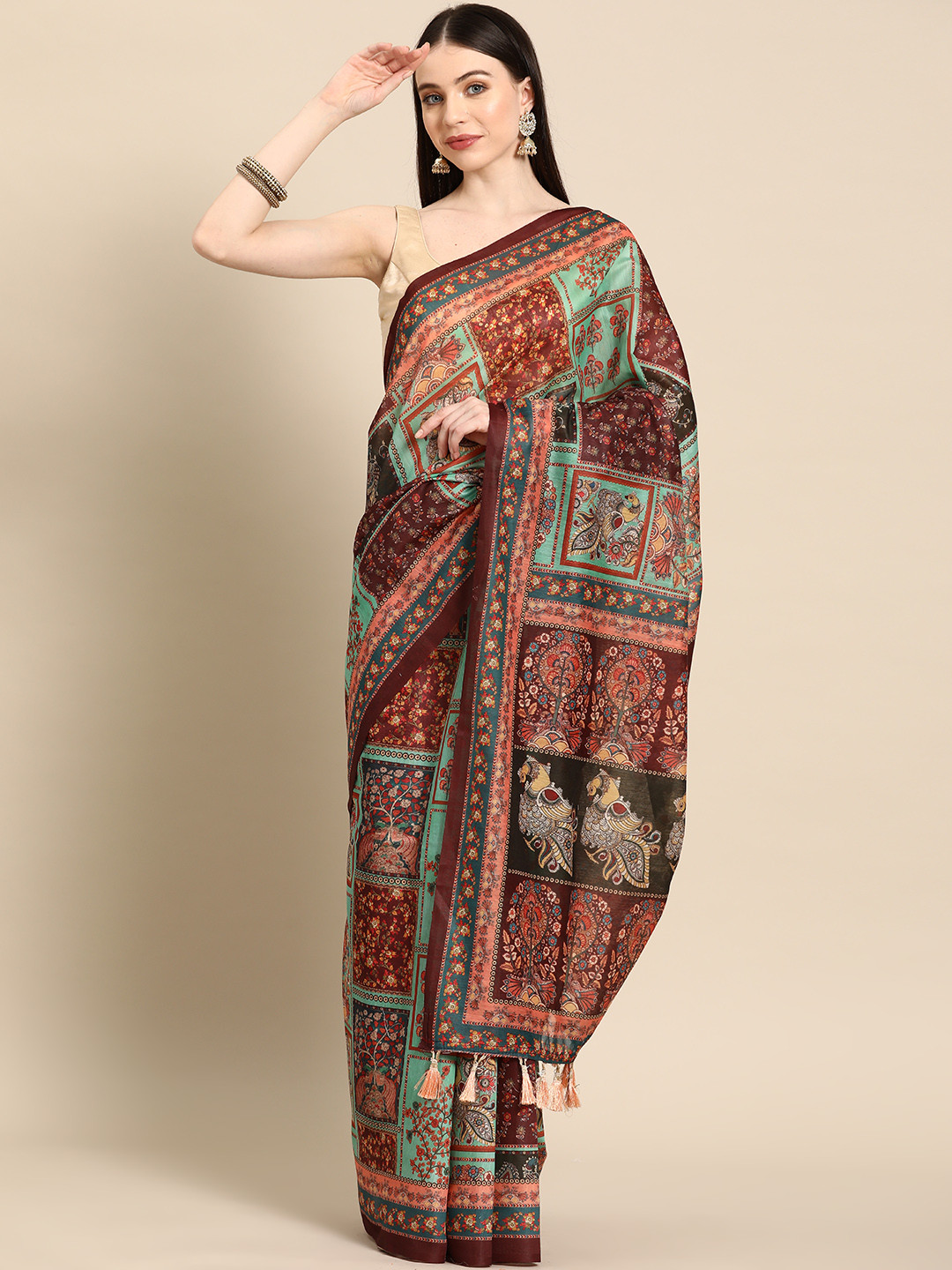 Tasarika Kalamkari Saree