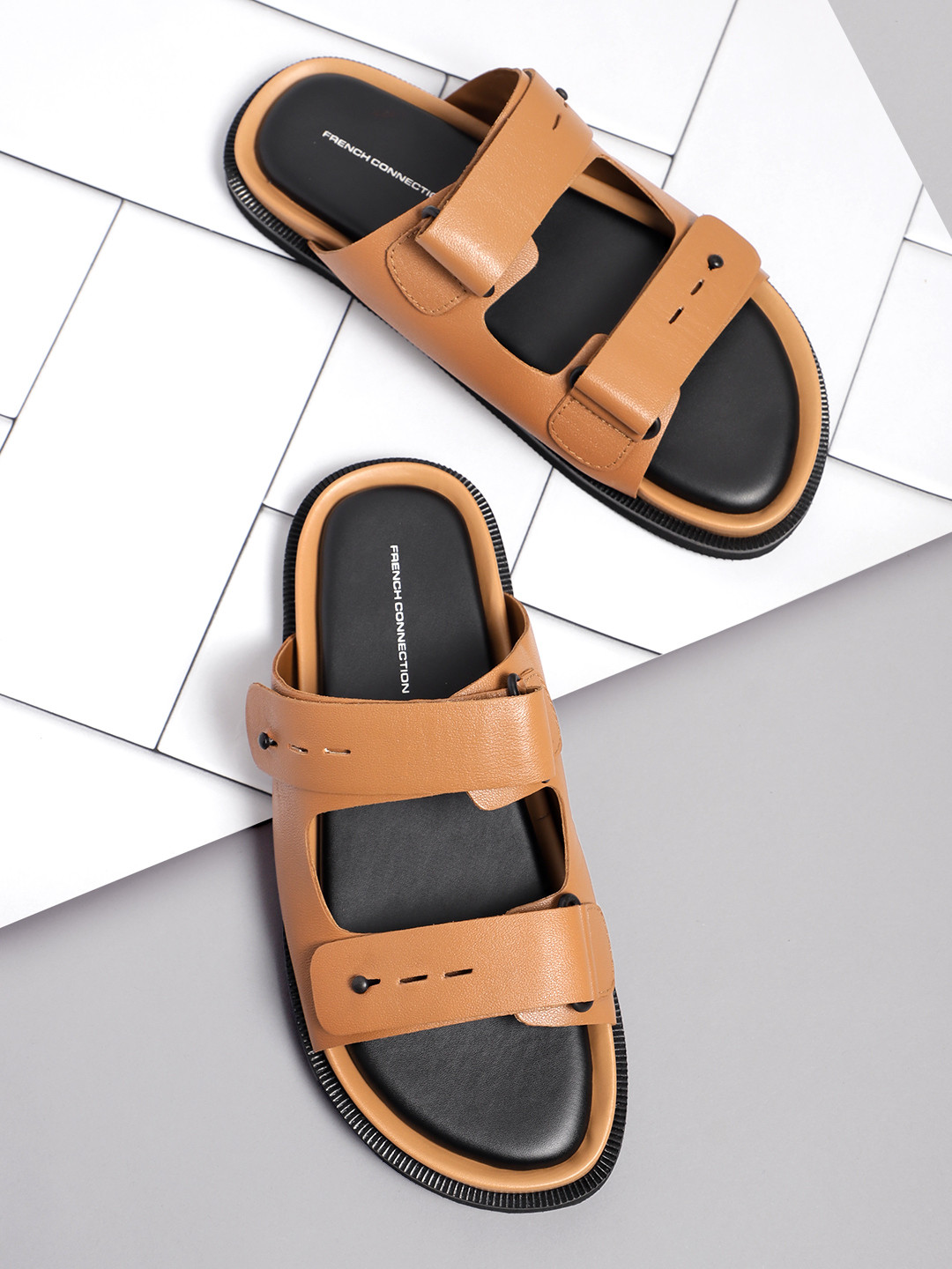 French Connection Women Open Toe Flats