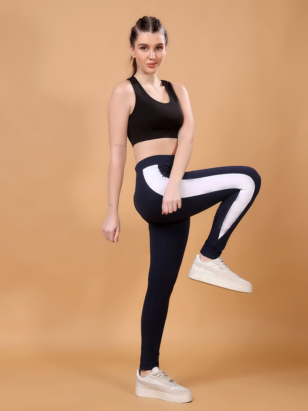 Floret Ankle Length Rapid Dry Training Tights