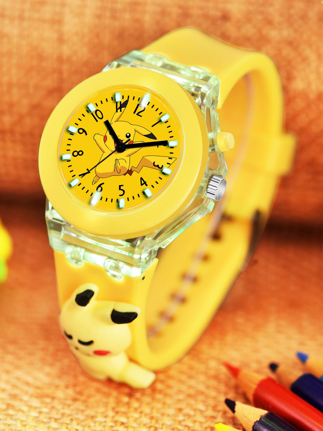 Shocknshop Kids Embellished Dial Bracelet Style Straps LED Backlight Analogue Watch